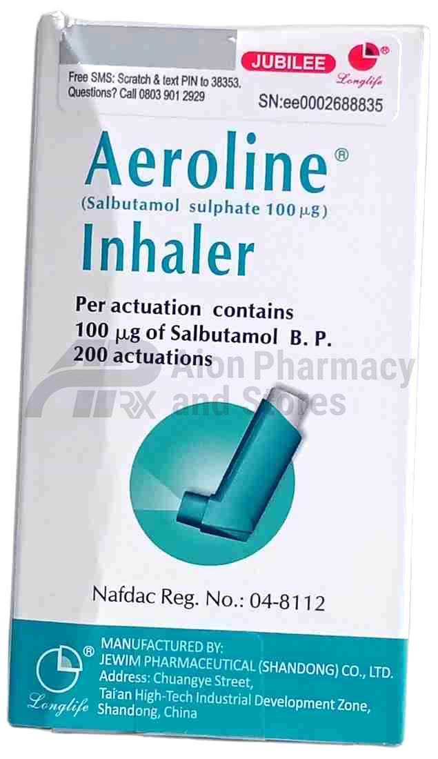 Aeroline Inhaler