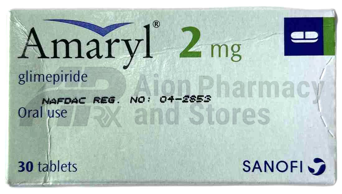 Amaryl Glimepiride 2Mg