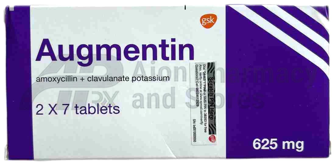 Augmentin 625Mg X14