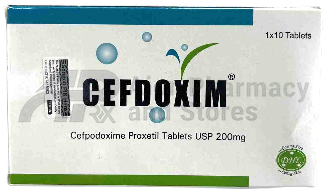 Cefdoxim Cefpodoxime 200Mg Tablet
