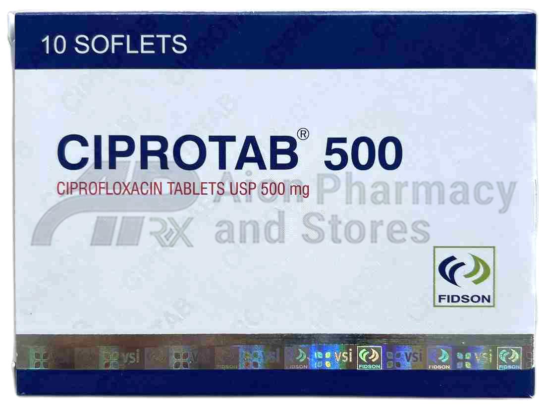 Ciprotab 500Mg X10