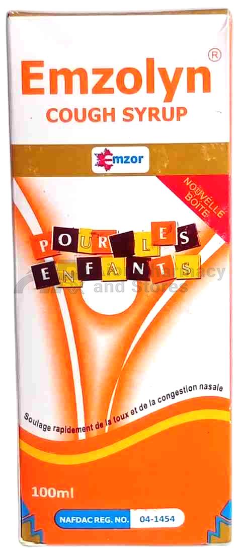 Emzolyn Cough For Children 100Ml