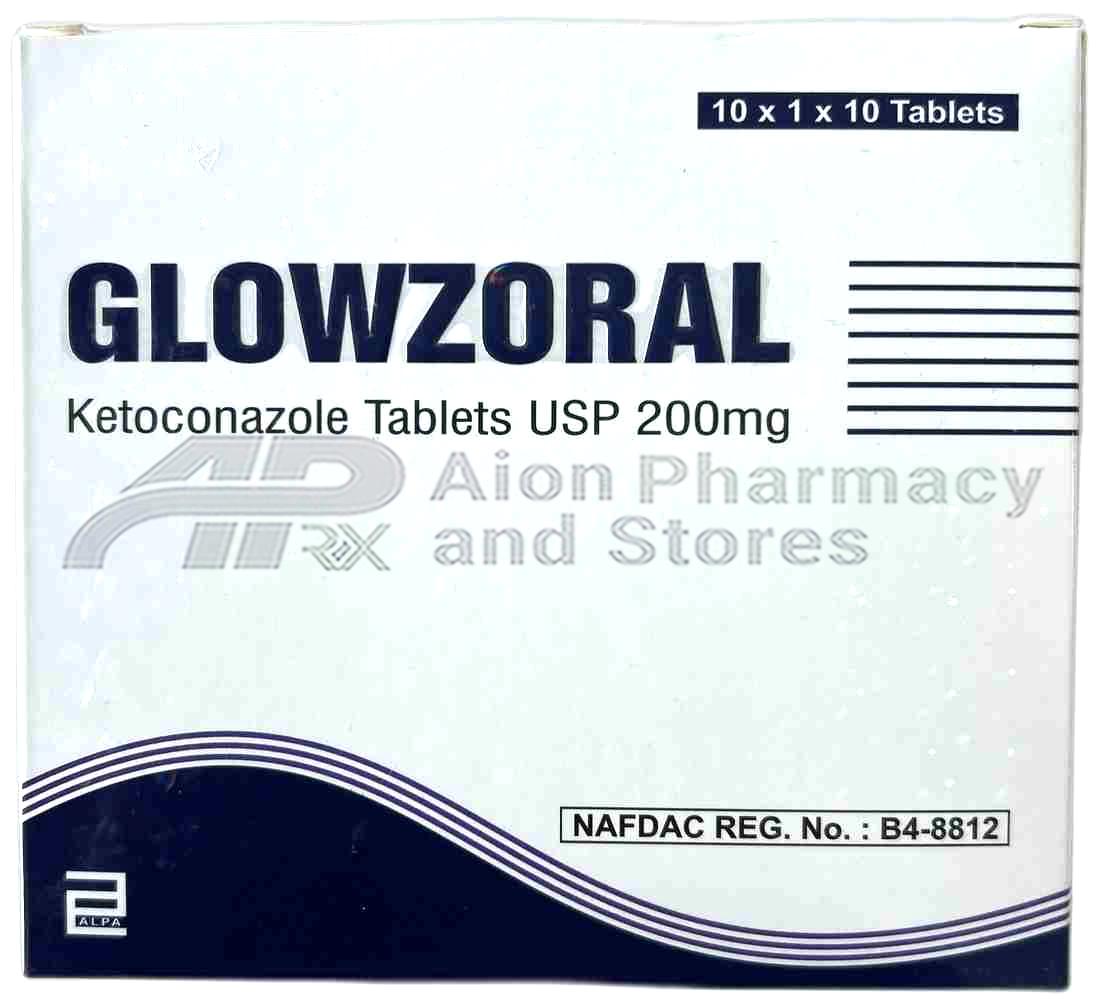 Glowzoral Ketoconazole 200Mg X10