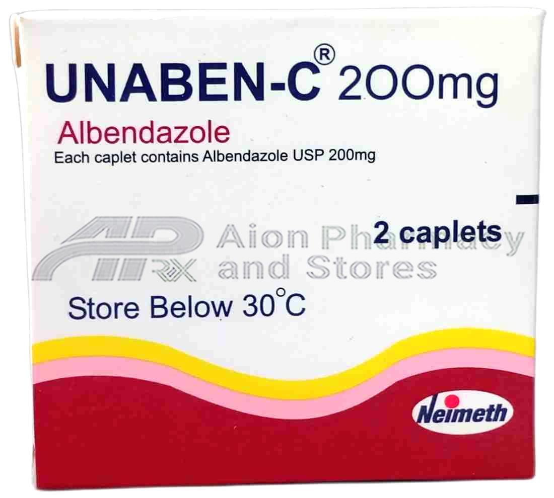 Unaben C 200Mg Albendazole
