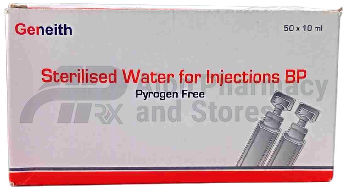 Water For Injection 10Ml X 50